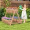 Vertical Raised Garden Bed With 3 Wooden Planter Boxes-L